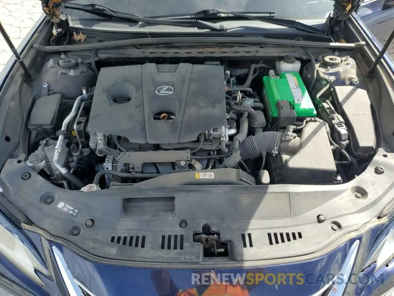 12 Фотография поврежденного автомобиля 58AD11D17MU001818 LEXUS ES250 2021