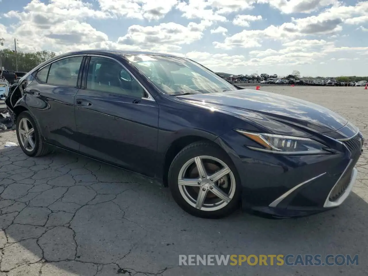 4 Фотография поврежденного автомобиля 58AD11D17MU001818 LEXUS ES250 2021