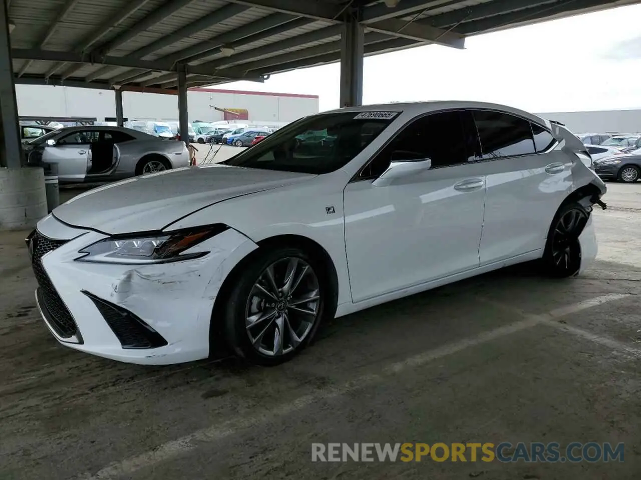 1 Photograph of a damaged car 58AG11D13MU005149 LEXUS ES250 2021