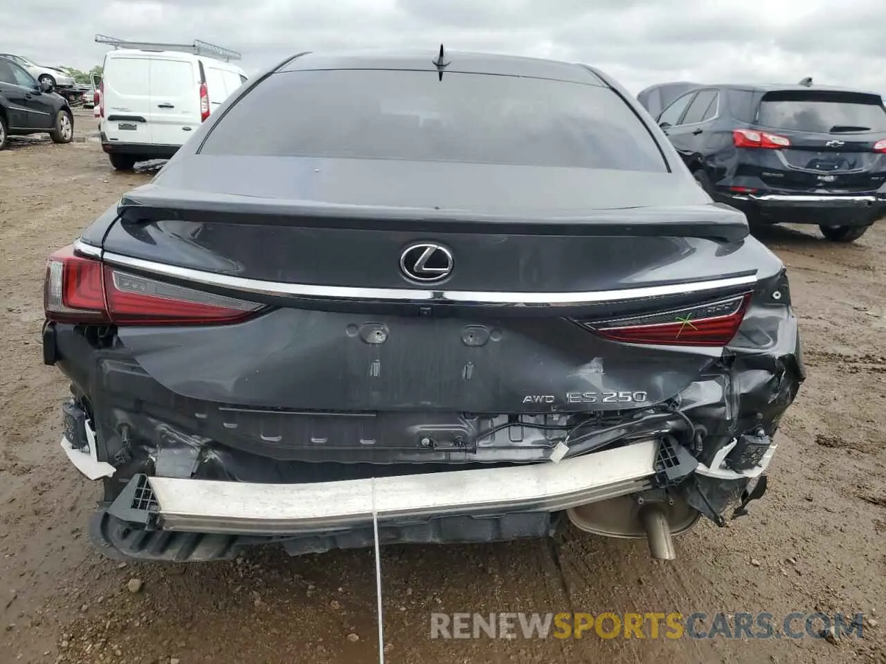 6 Фотография поврежденного автомобиля 58AD11D13NU009089 LEXUS ES250 2022