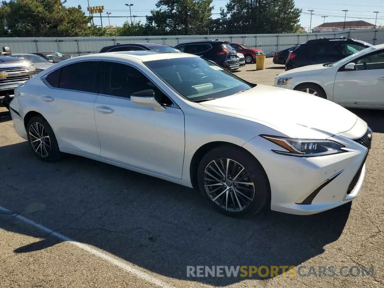 4 Фотография поврежденного автомобиля 58AD11D14NU008856 LEXUS ES250 2022