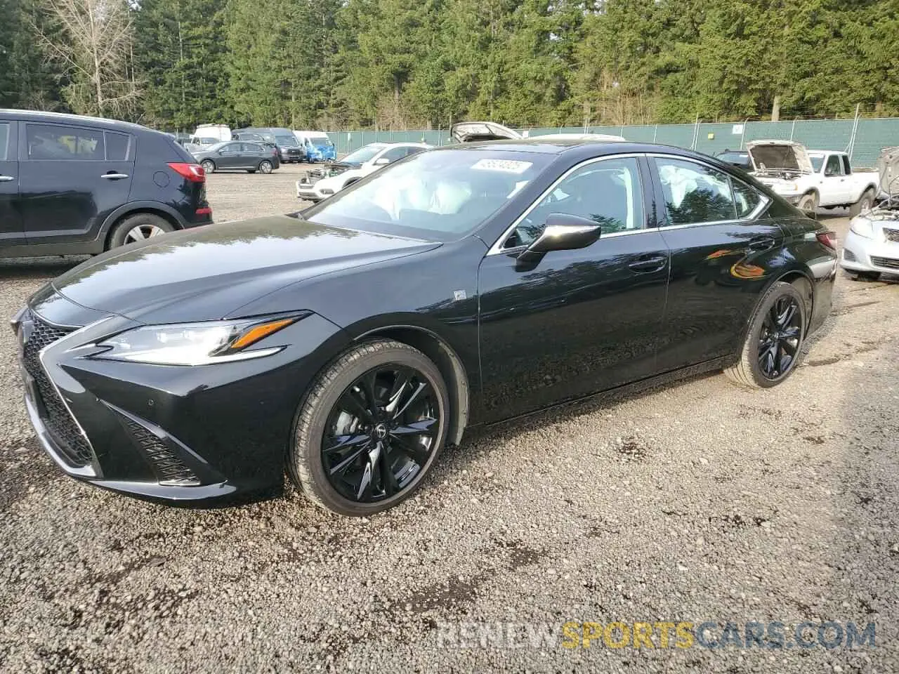 1 Photograph of a damaged car 58AD11D18PU011858 LEXUS ES250 2023