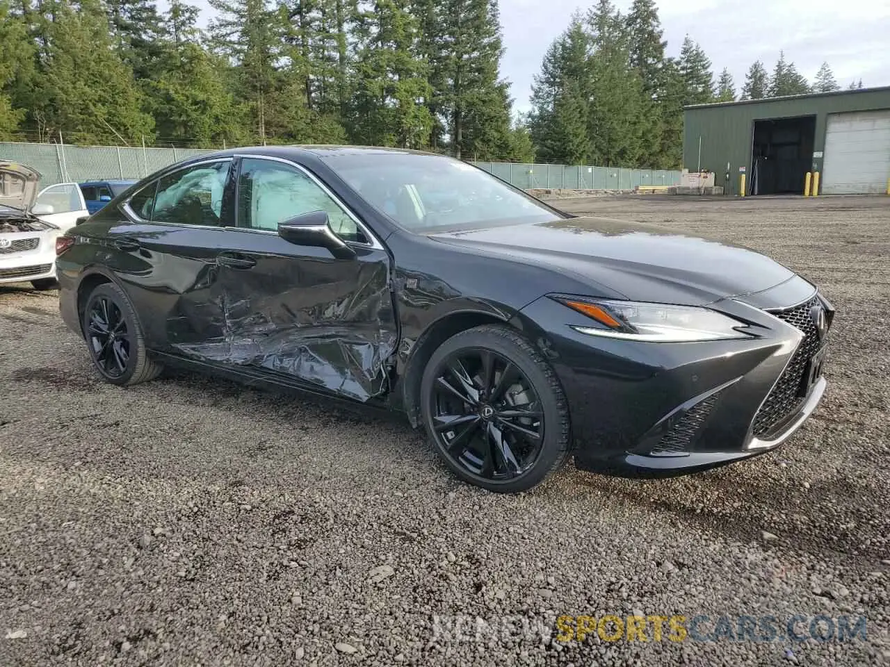 4 Photograph of a damaged car 58AD11D18PU011858 LEXUS ES250 2023