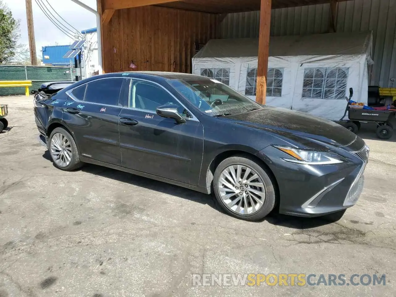 4 Фотография поврежденного автомобиля 58AB21B11KU003746 LEXUS ES300 2019