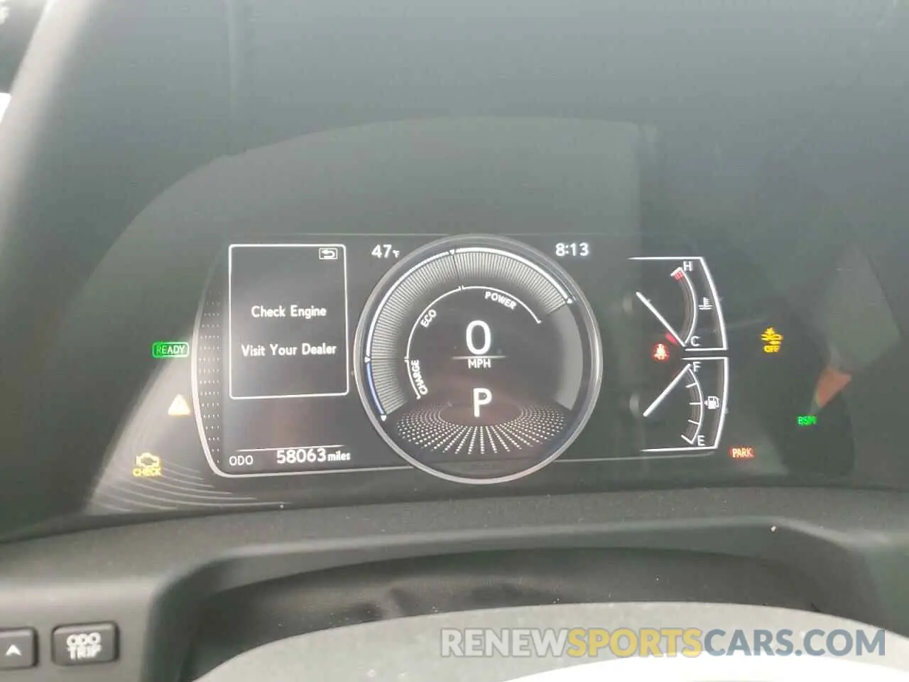 9 Photograph of a damaged car 58AB21B1XKU003583 LEXUS ES300 2019