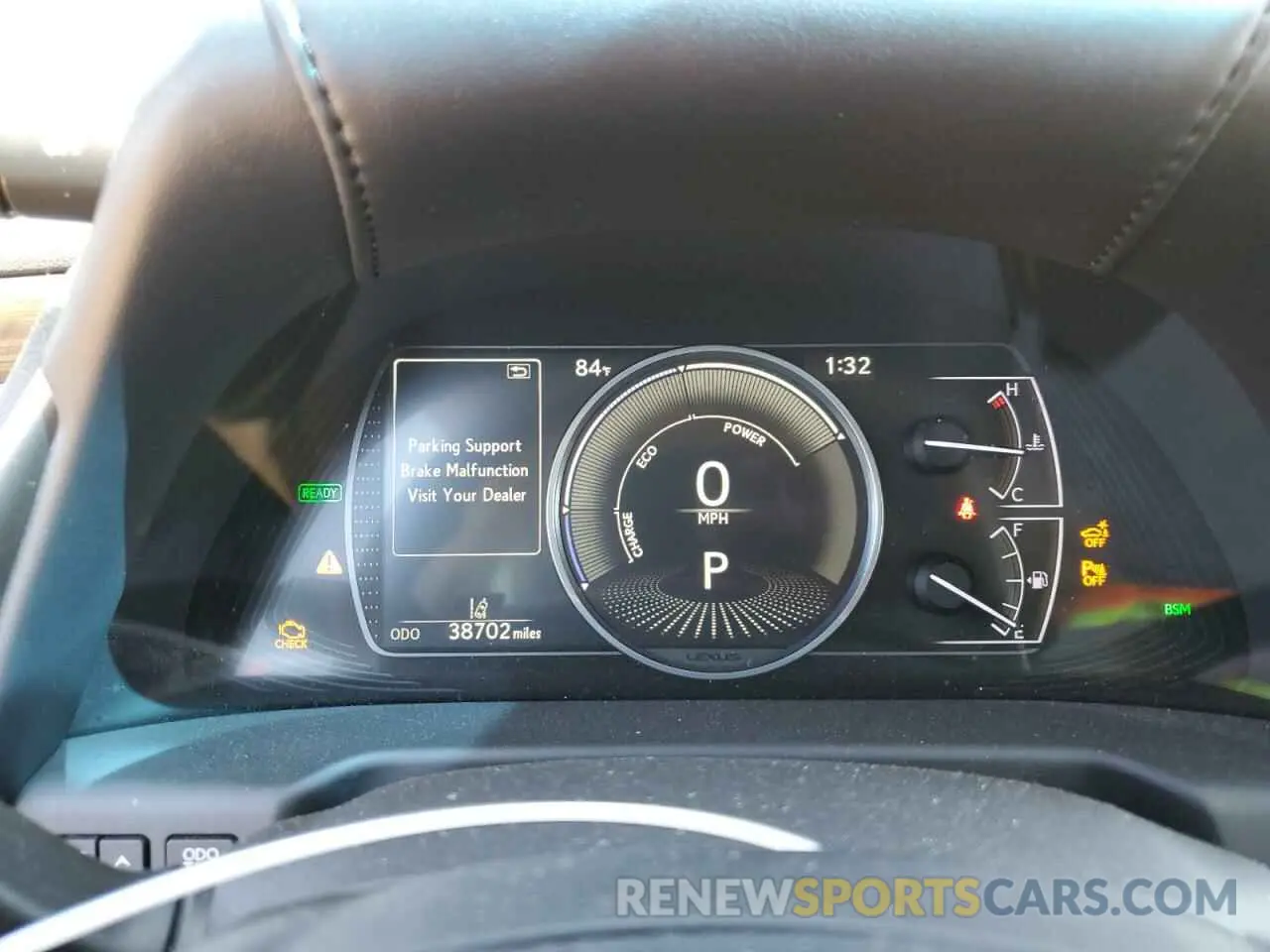 9 Photograph of a damaged car JTHB21B10K2040017 LEXUS ES300 2019