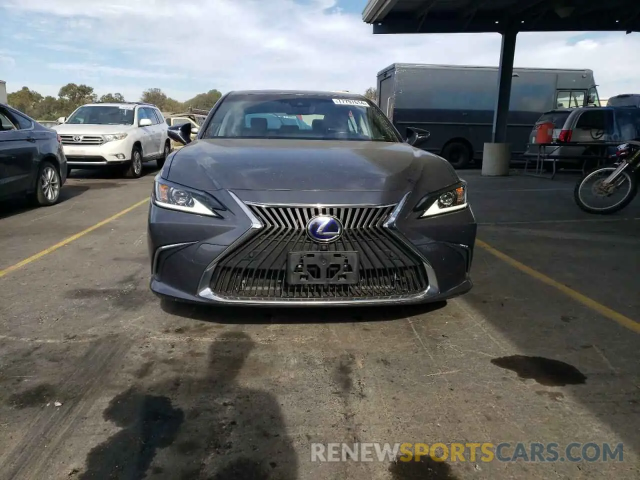 5 Фотография поврежденного автомобиля JTHB21B10K2041202 LEXUS ES300 2019