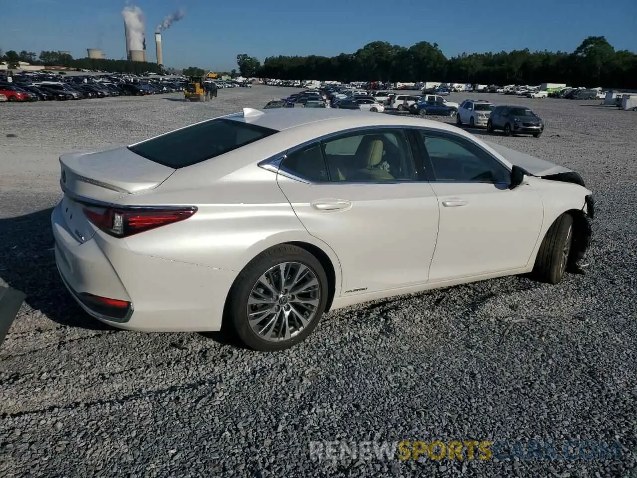 3 Фотография поврежденного автомобиля JTHB21B11K2010377 LEXUS ES300 2019