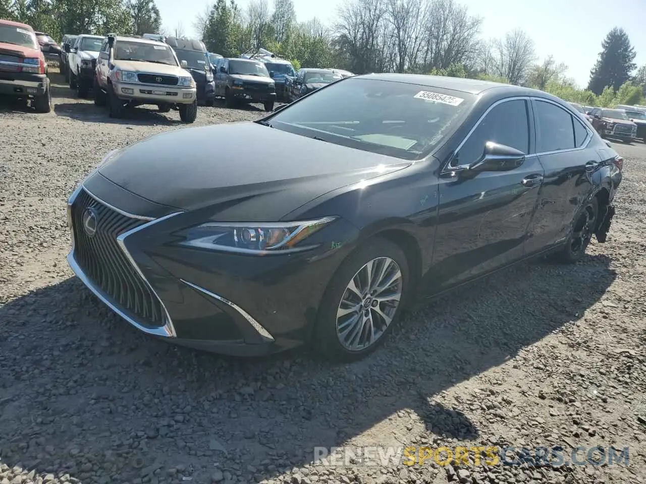 1 Фотография поврежденного автомобиля JTHB21B11K2024361 LEXUS ES300 2019
