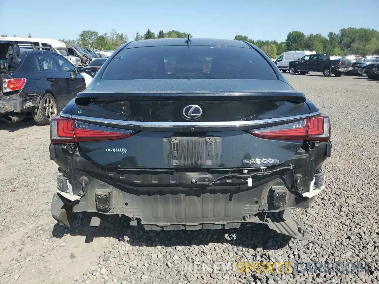 6 Фотография поврежденного автомобиля JTHB21B11K2024361 LEXUS ES300 2019