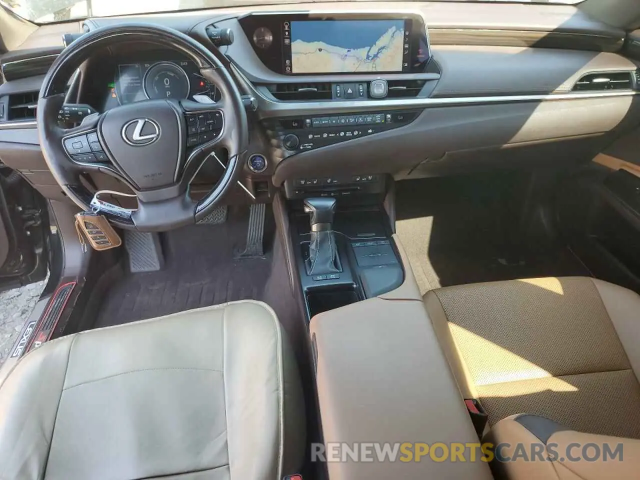 8 Фотография поврежденного автомобиля JTHB21B11K2024361 LEXUS ES300 2019