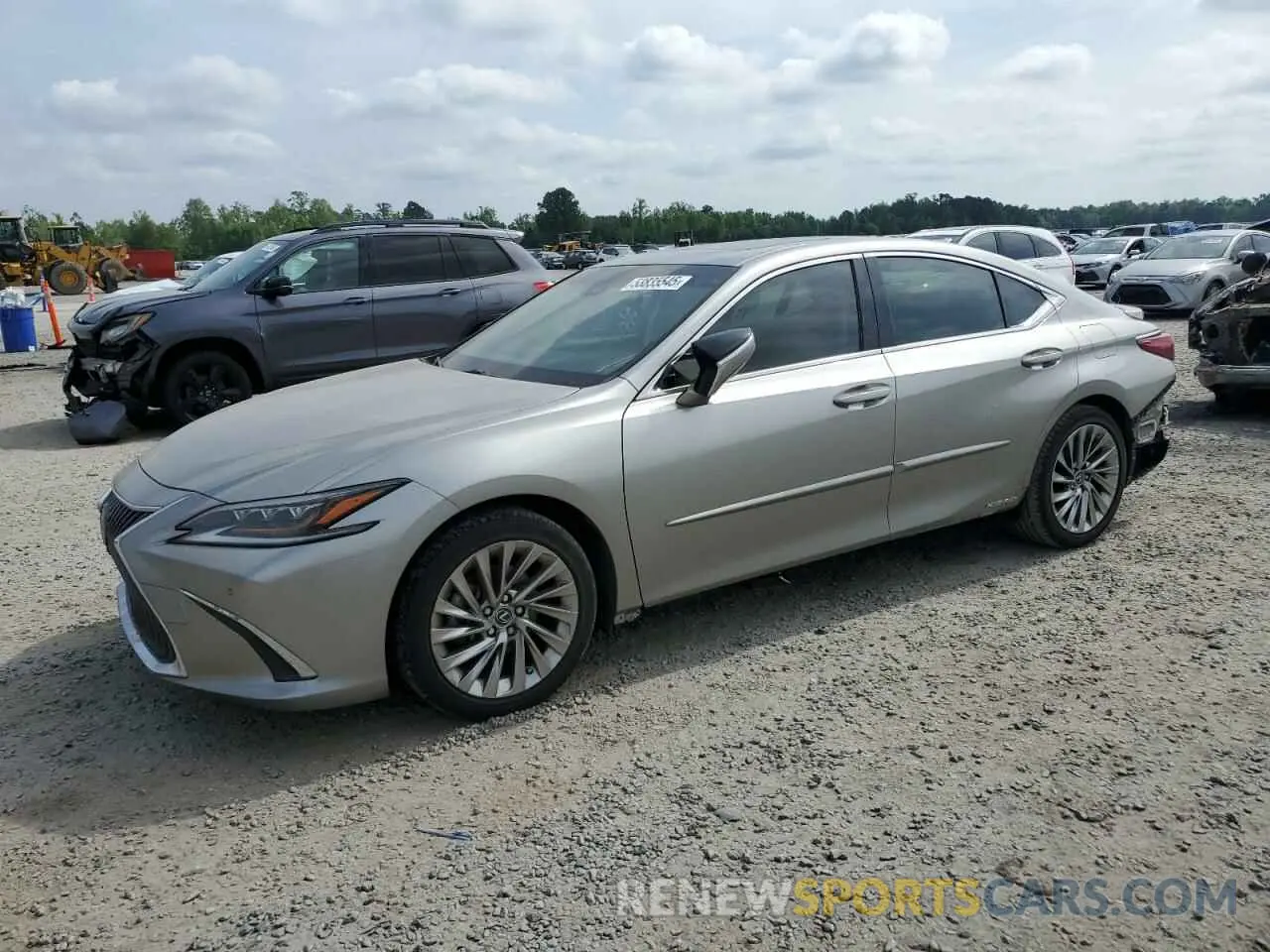 1 Photograph of a damaged car JTHB21B12K2006306 LEXUS ES300 2019