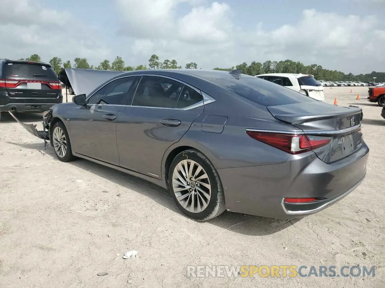 2 Photograph of a damaged car JTHB21B12K2036938 LEXUS ES300 2019