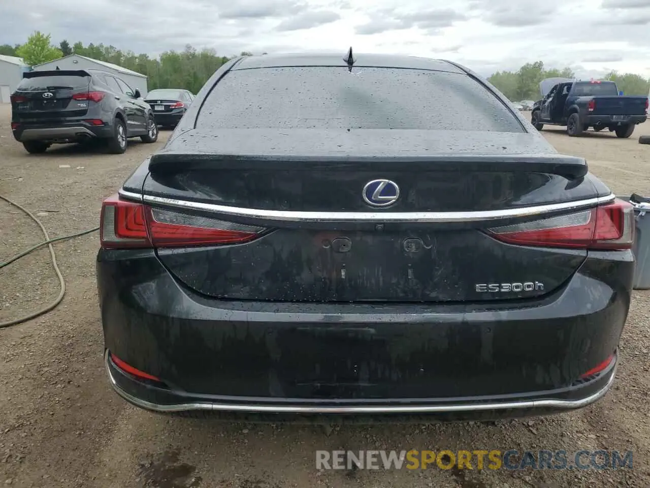 6 Photograph of a damaged car JTHB21B14K2010387 LEXUS ES300 2019