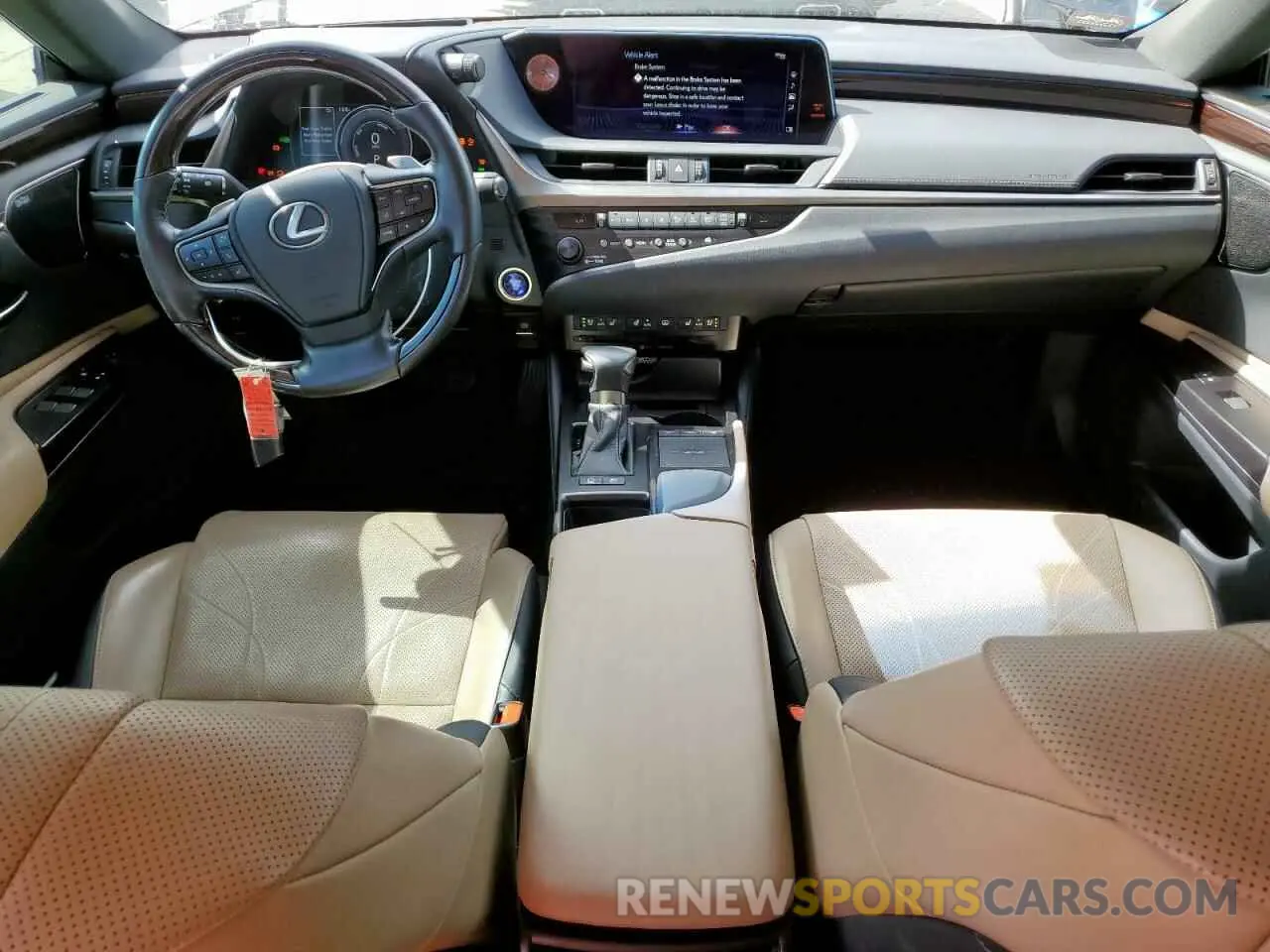 8 Photograph of a damaged car JTHB21B14K2034267 LEXUS ES300 2019