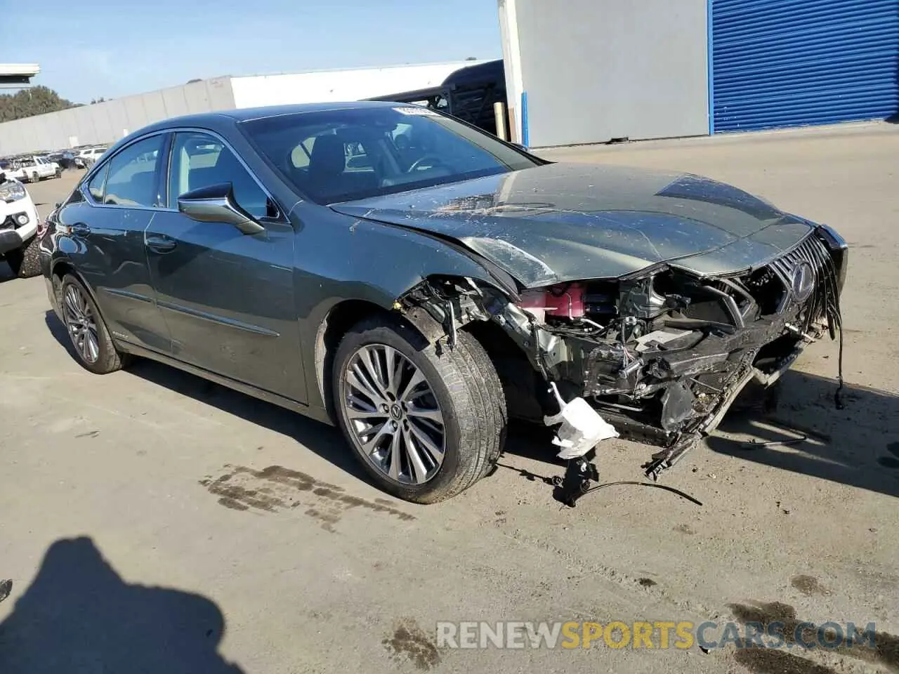 4 Фотография поврежденного автомобиля 58AD21B18LU006072 LEXUS ES300 2020