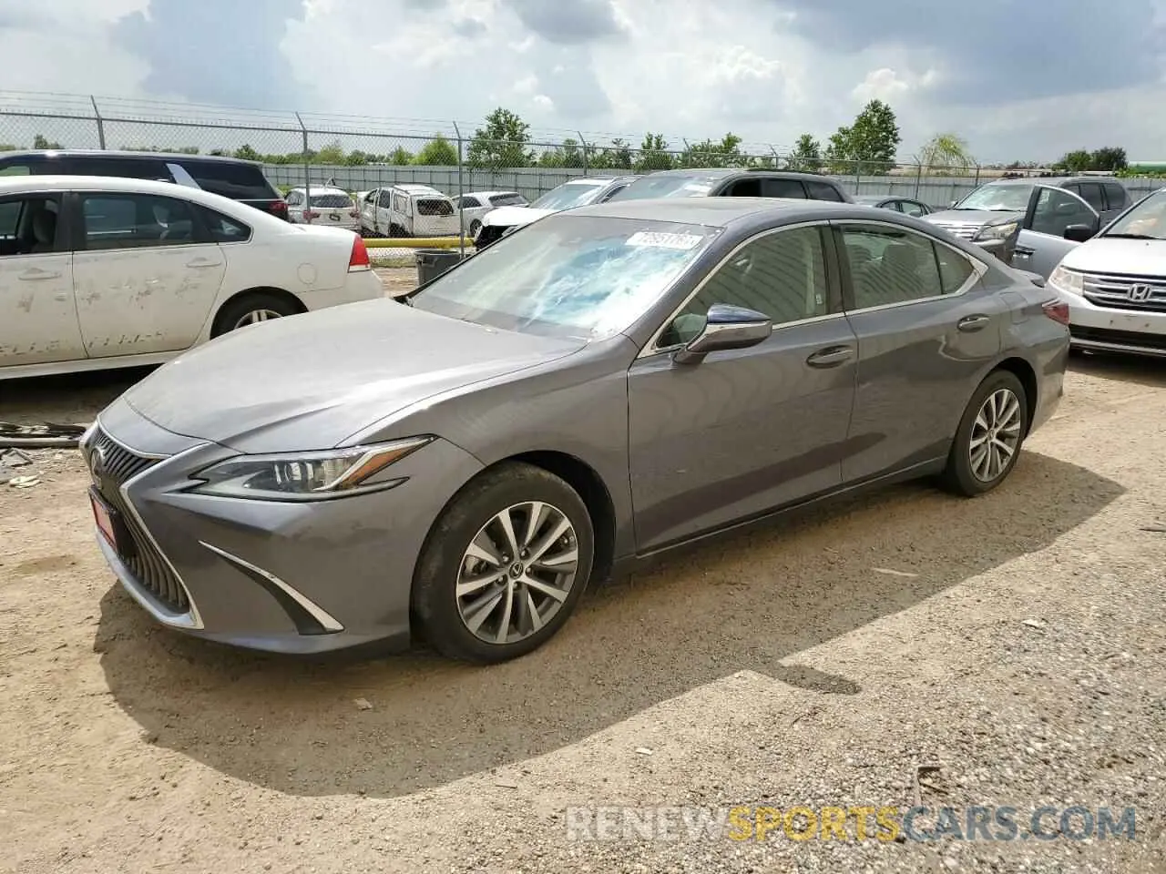 1 Photograph of a damaged car 58ACA1C10MU006937 LEXUS ES300 2021