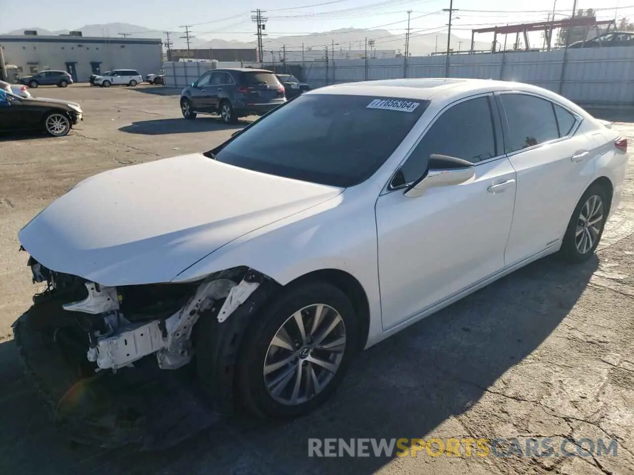 1 Photograph of a damaged car 58ACA1C18MU005048 LEXUS ES300 2021