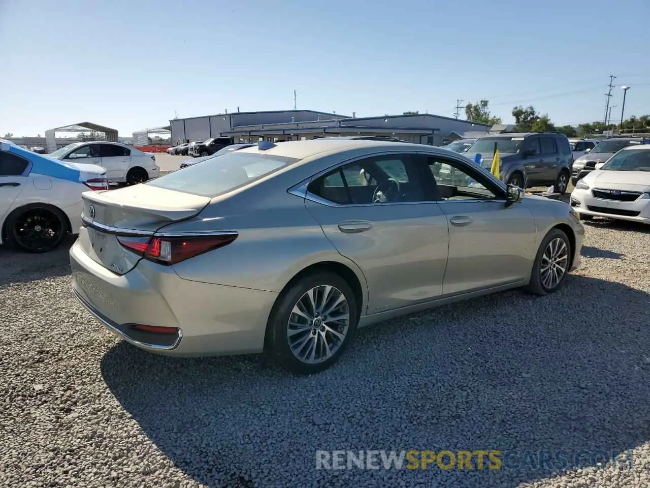 3 Photograph of a damaged car 58ADA1C18MU011274 LEXUS ES300 2021