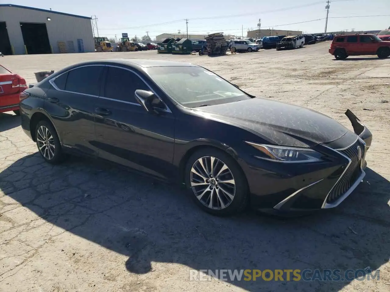 4 Фотография поврежденного автомобиля 58ADA1C1XMU007534 LEXUS ES300 2021