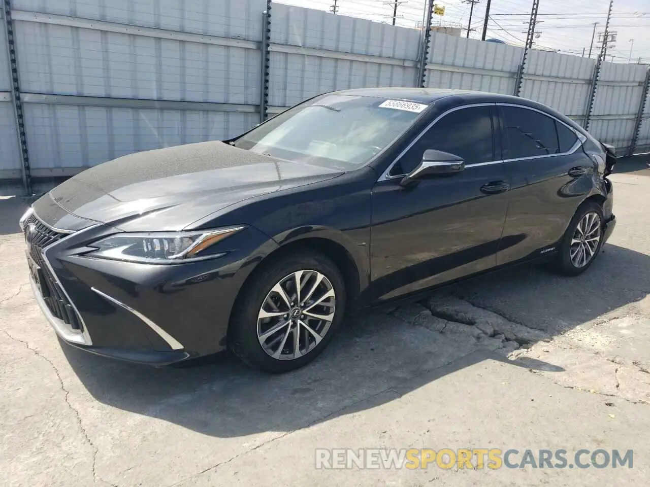 1 Photograph of a damaged car 58ACA1C15NU020821 LEXUS ES300 2022
