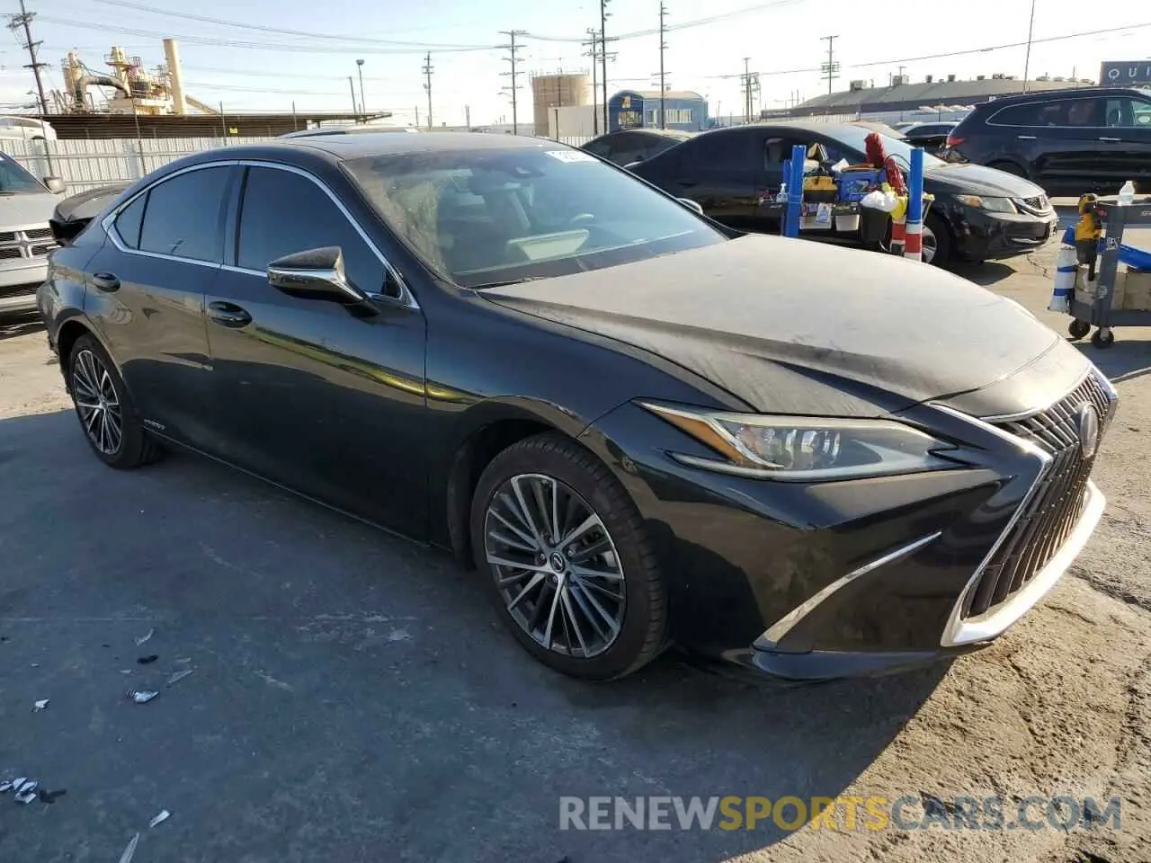 4 Фотография поврежденного автомобиля 58ADA1C11NU024059 LEXUS ES300 2022