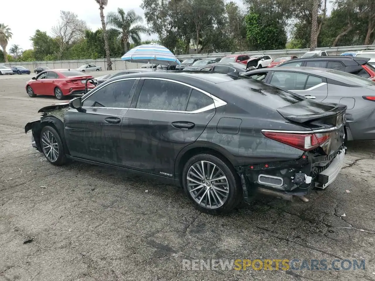2 Фотография поврежденного автомобиля 58ADA1C13NU019560 LEXUS ES300 2022