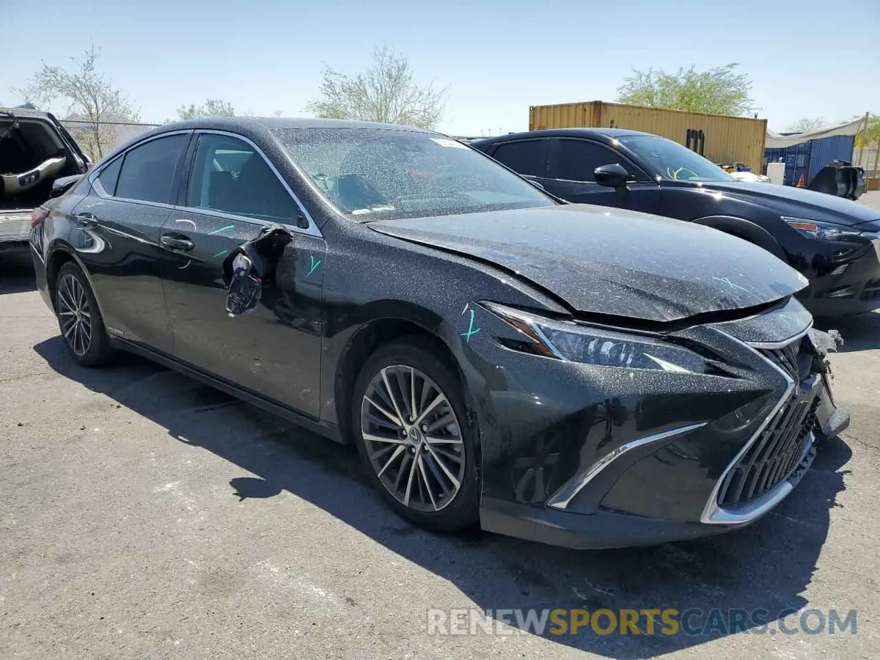 4 Фотография поврежденного автомобиля 58ADA1C18NU021319 LEXUS ES300 2022