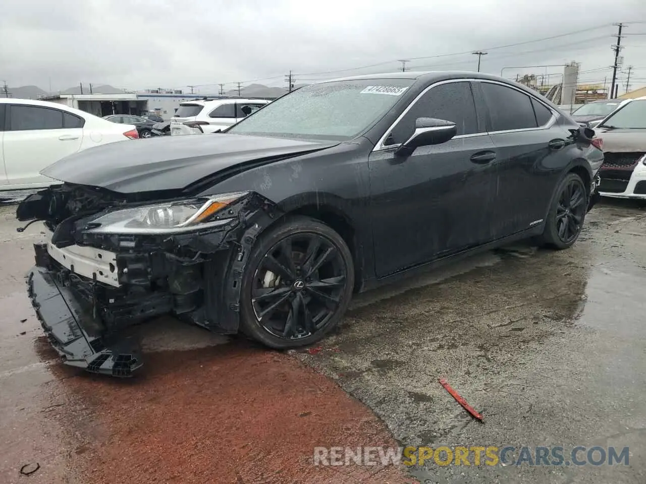 1 Photograph of a damaged car 58ADA1C19NU021166 LEXUS ES300 2022