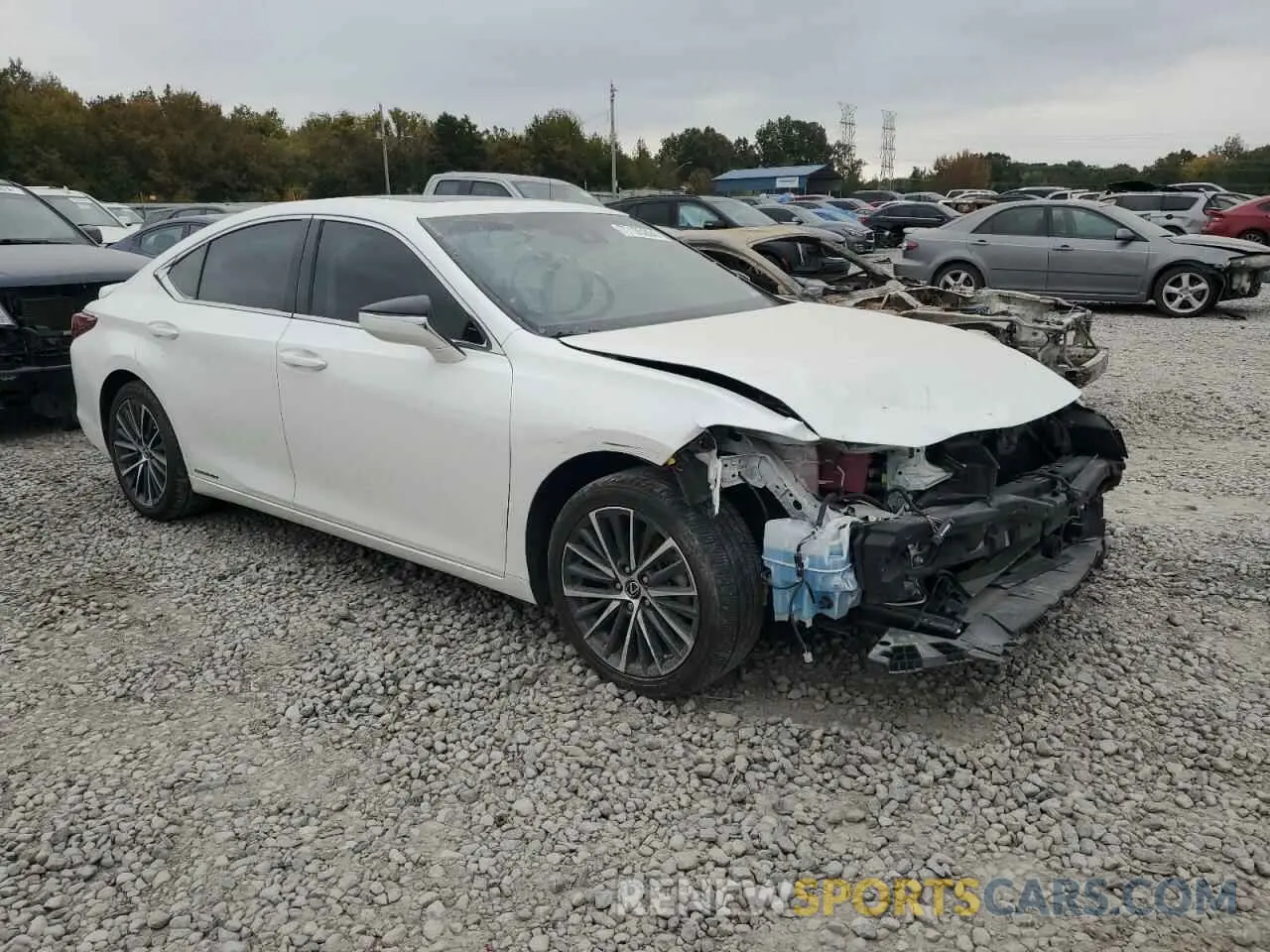 4 Photograph of a damaged car 58ADA1C19NU025931 LEXUS ES300 2022
