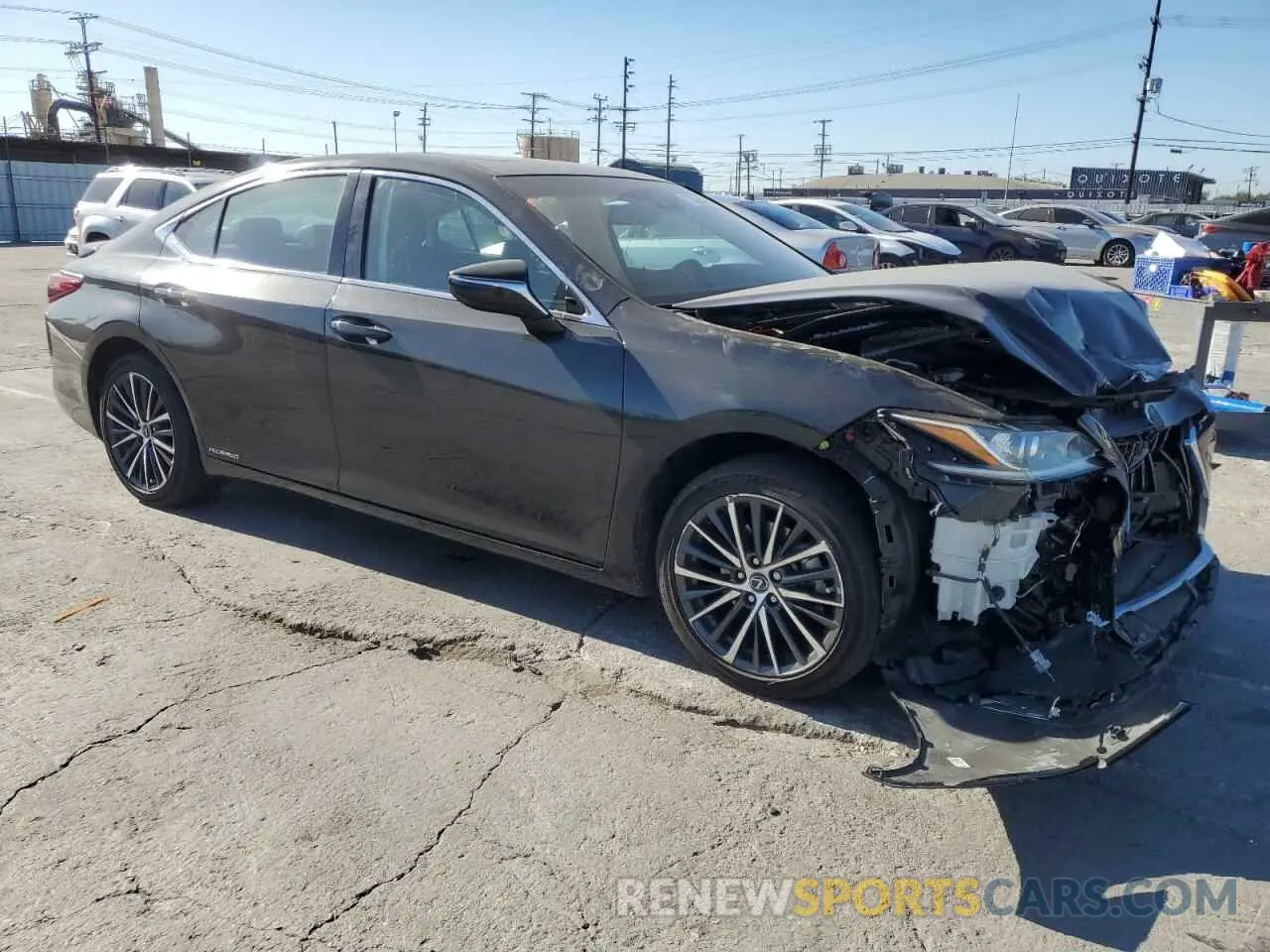 4 Фотография поврежденного автомобиля 58ADA1C1XNU021905 LEXUS ES300 2022