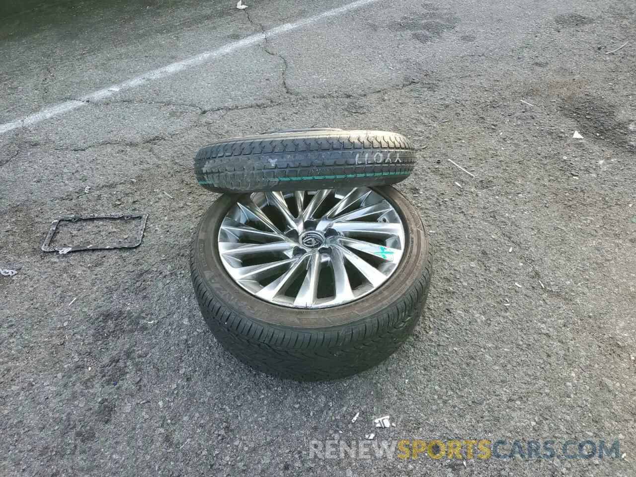 12 Фотография поврежденного автомобиля 58AEA1C11NU018217 LEXUS ES300 2022
