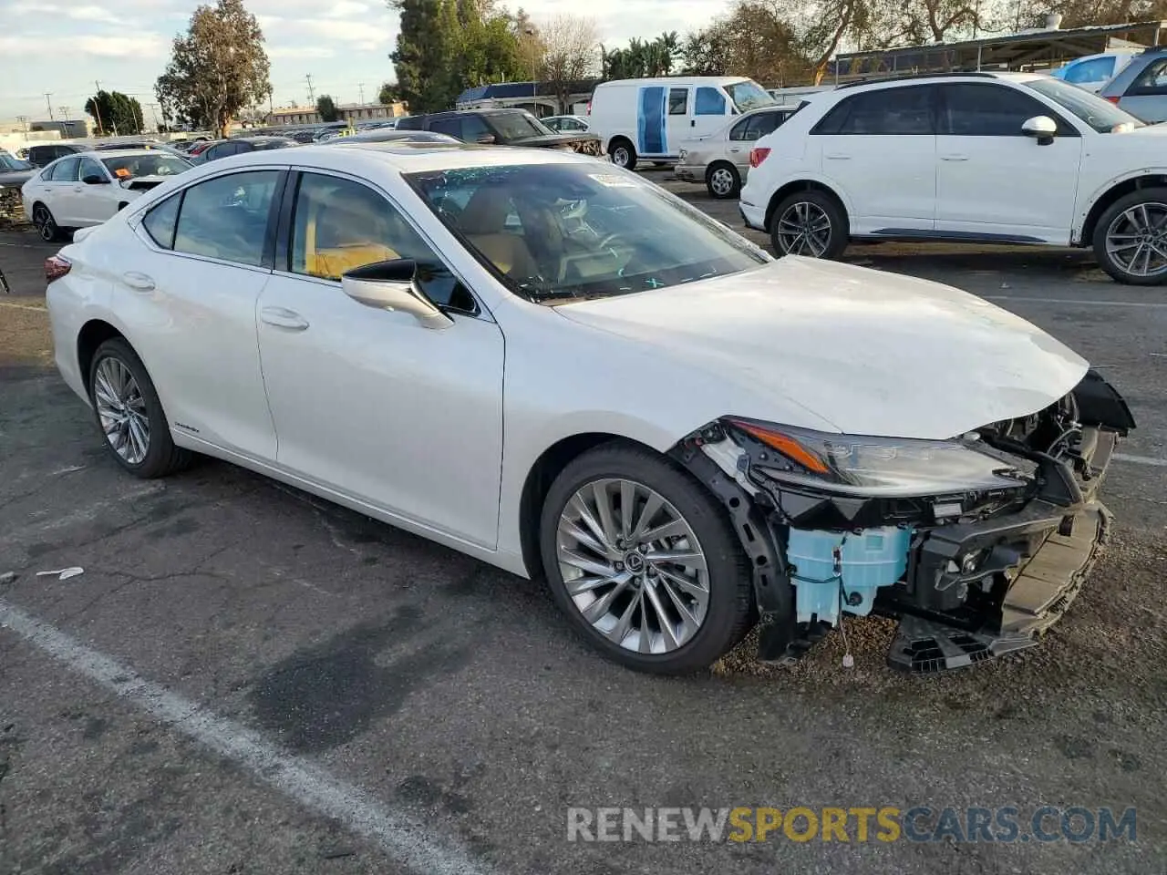4 Фотография поврежденного автомобиля 58AEA1C11NU018217 LEXUS ES300 2022