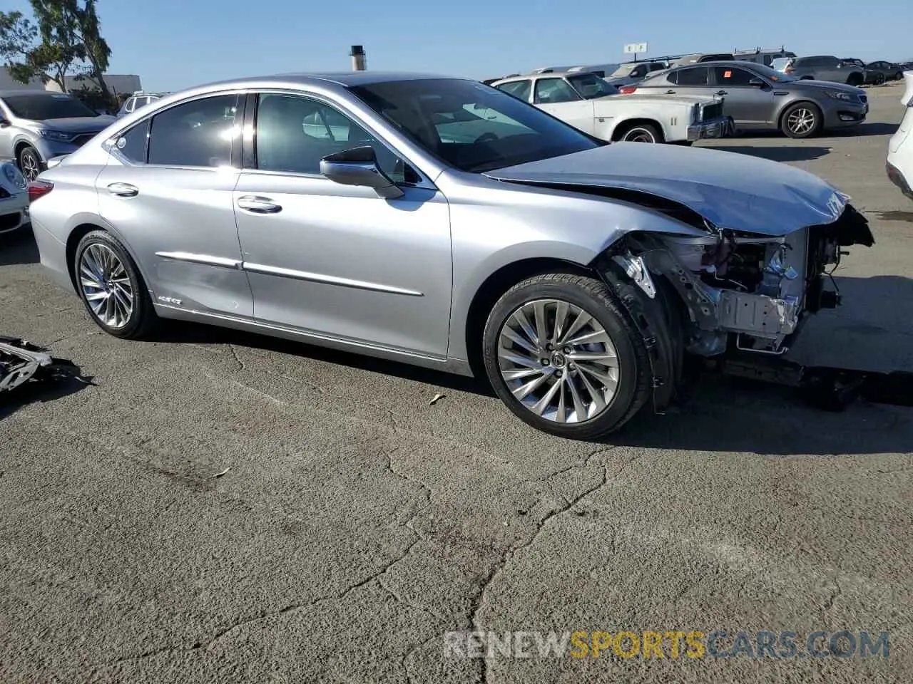 4 Фотография поврежденного автомобиля 58AEA1C12NU018145 LEXUS ES300 2022