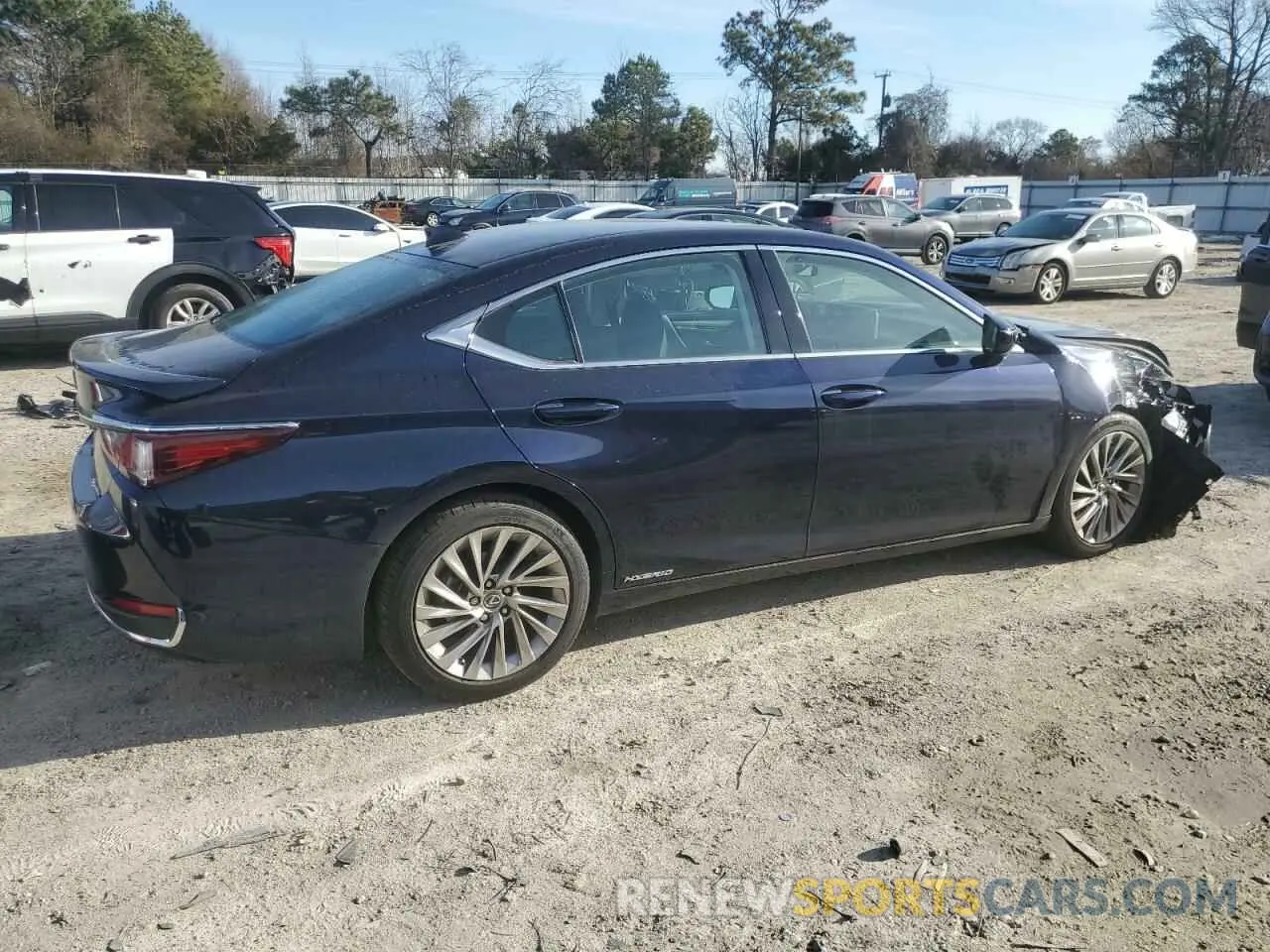 3 Фотография поврежденного автомобиля 58AEA1C14NU017563 LEXUS ES300 2022