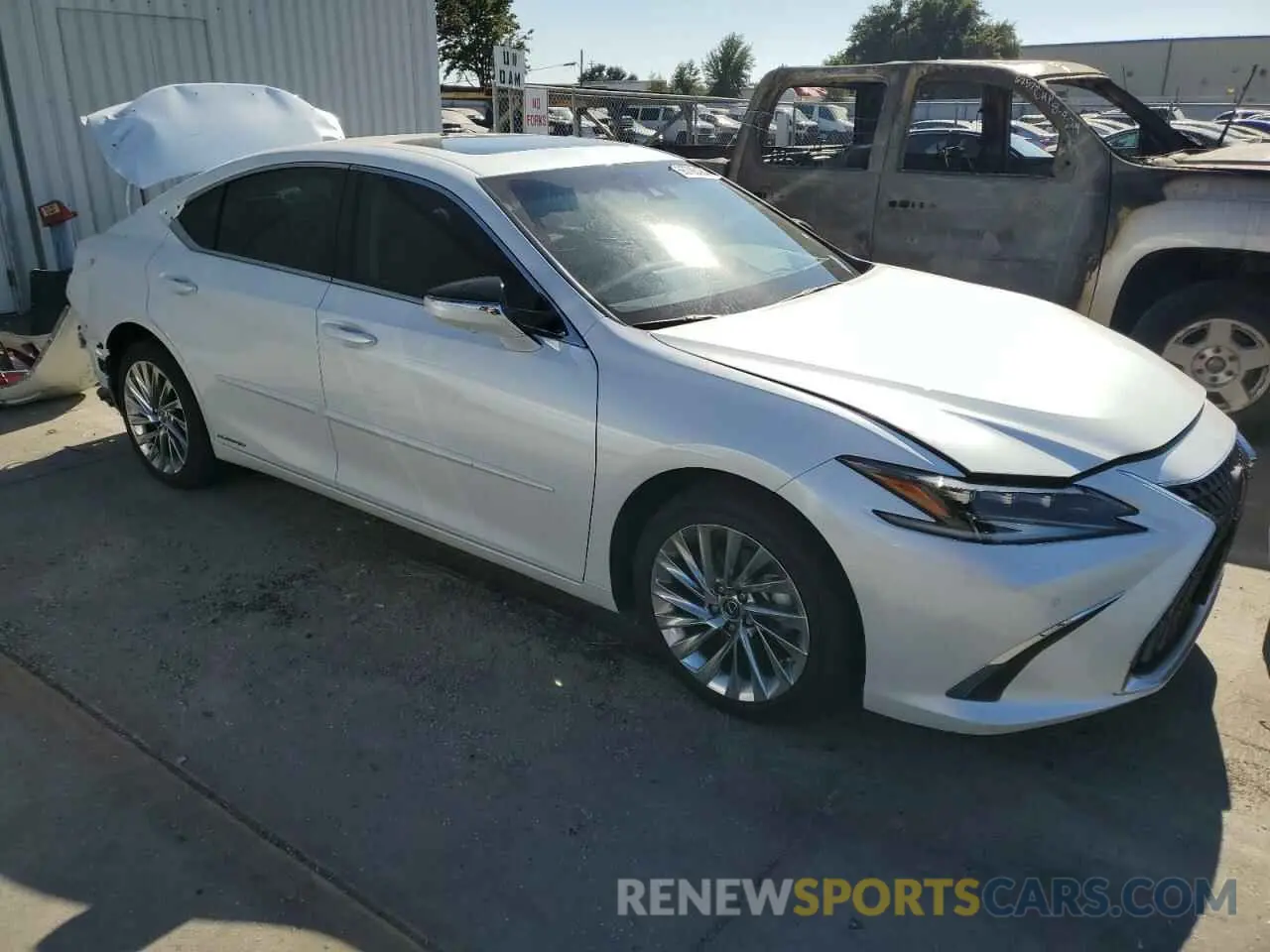 4 Фотография поврежденного автомобиля 58AEA1C16NU019833 LEXUS ES300 2022