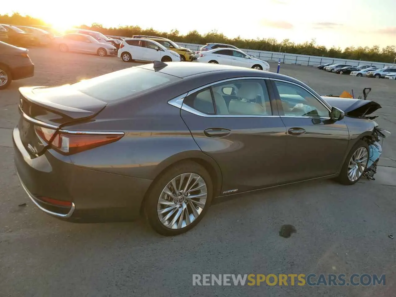 3 Фотография поврежденного автомобиля 58AEA1C19NU025089 LEXUS ES300 2022