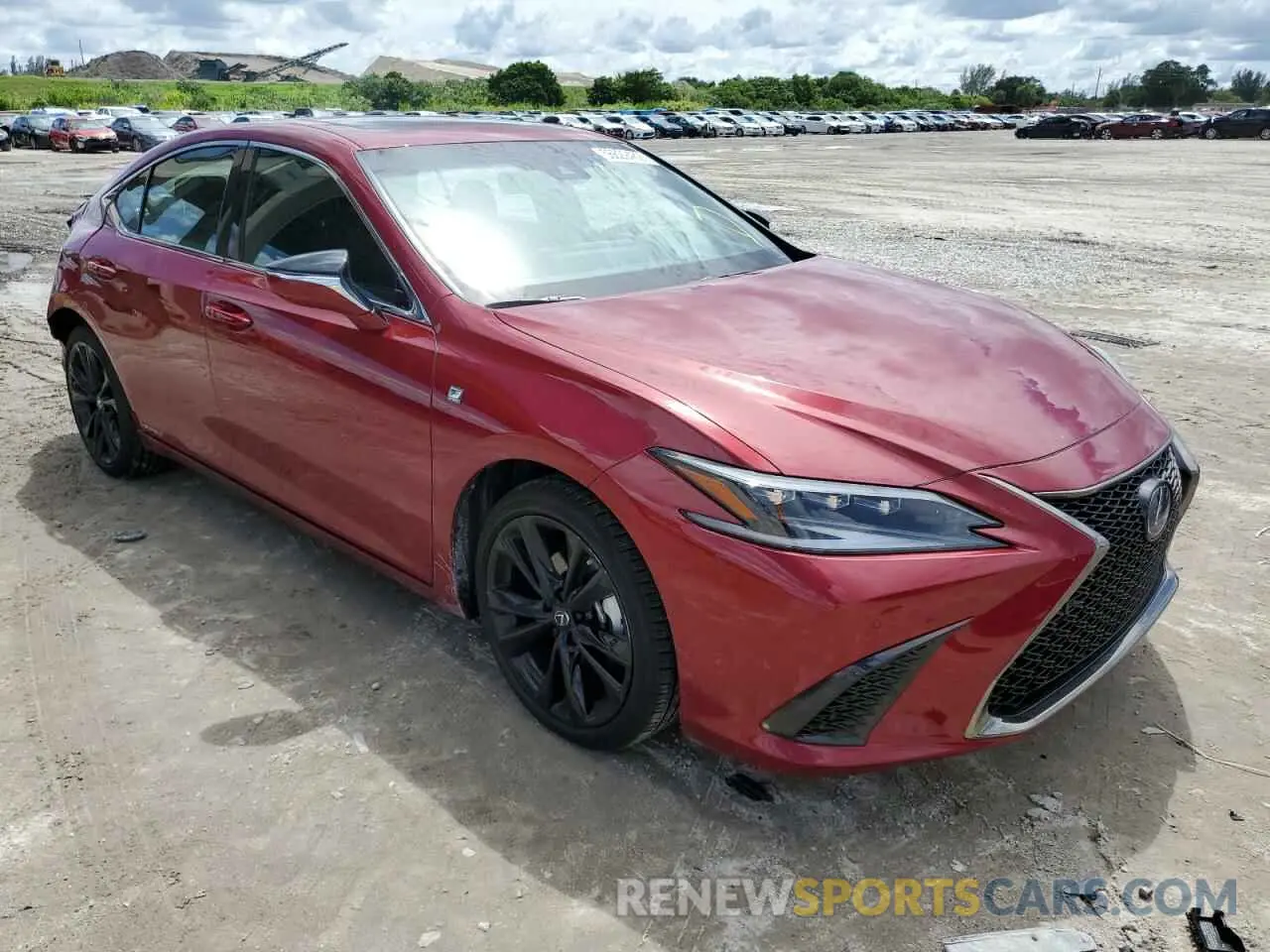 1 Фотография поврежденного автомобиля 58AGA1C13NU015523 LEXUS ES300 2022