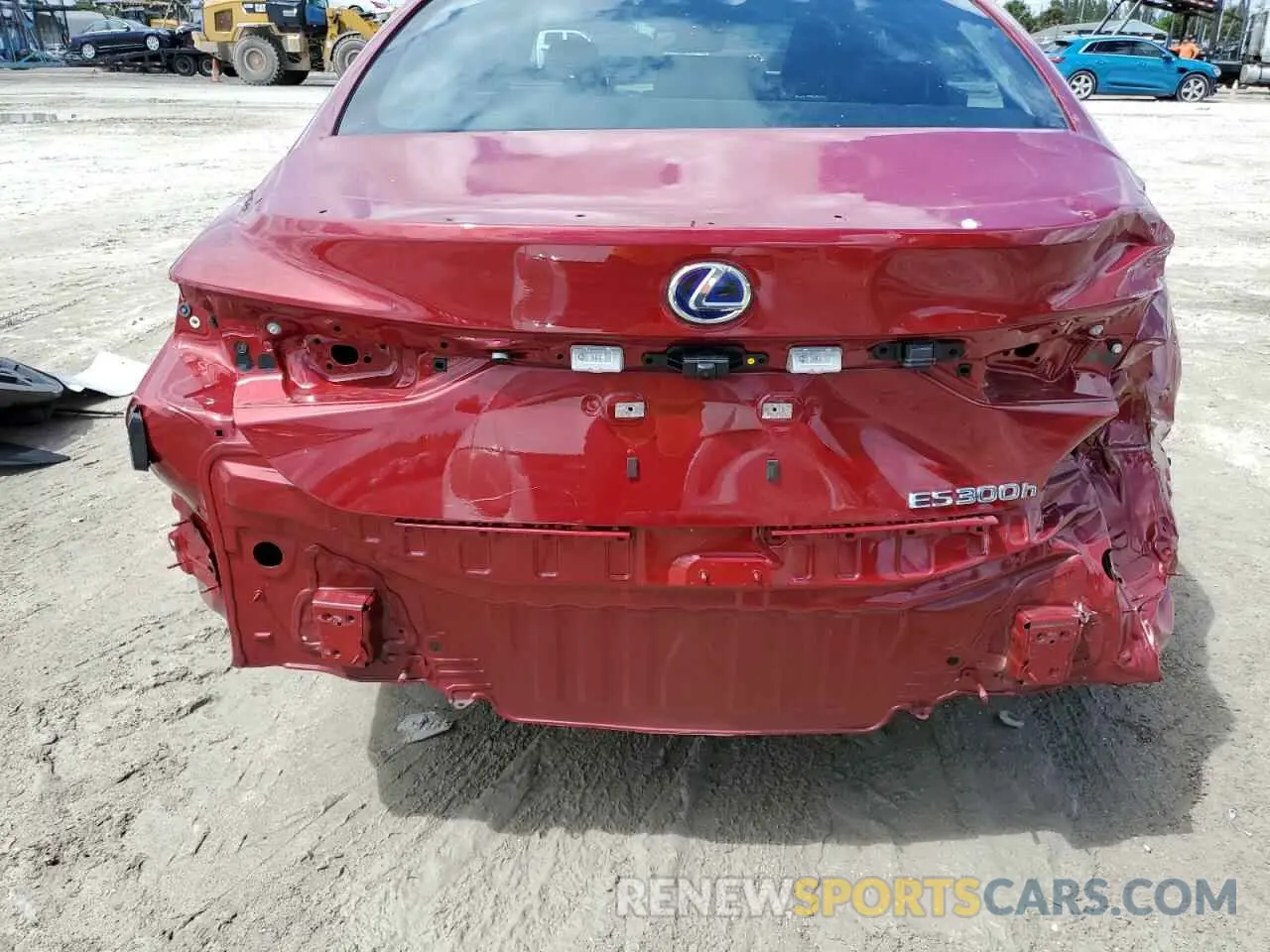 9 Фотография поврежденного автомобиля 58AGA1C13NU015523 LEXUS ES300 2022