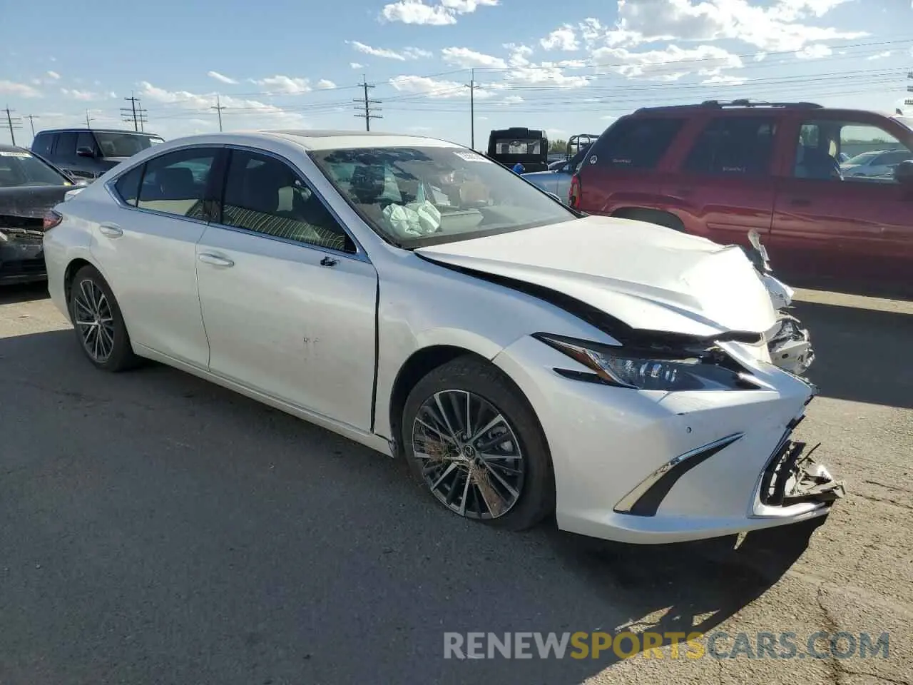 4 Фотография поврежденного автомобиля 58ADA1C14PU032014 LEXUS ES300 2023