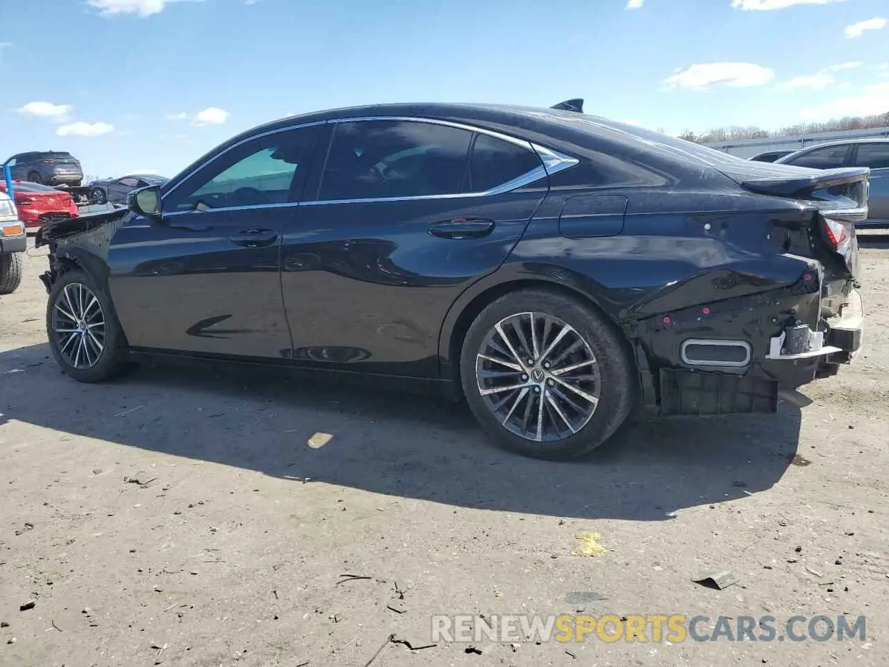 2 Photograph of a damaged car 58ADA1C14PU033552 LEXUS ES300 2023