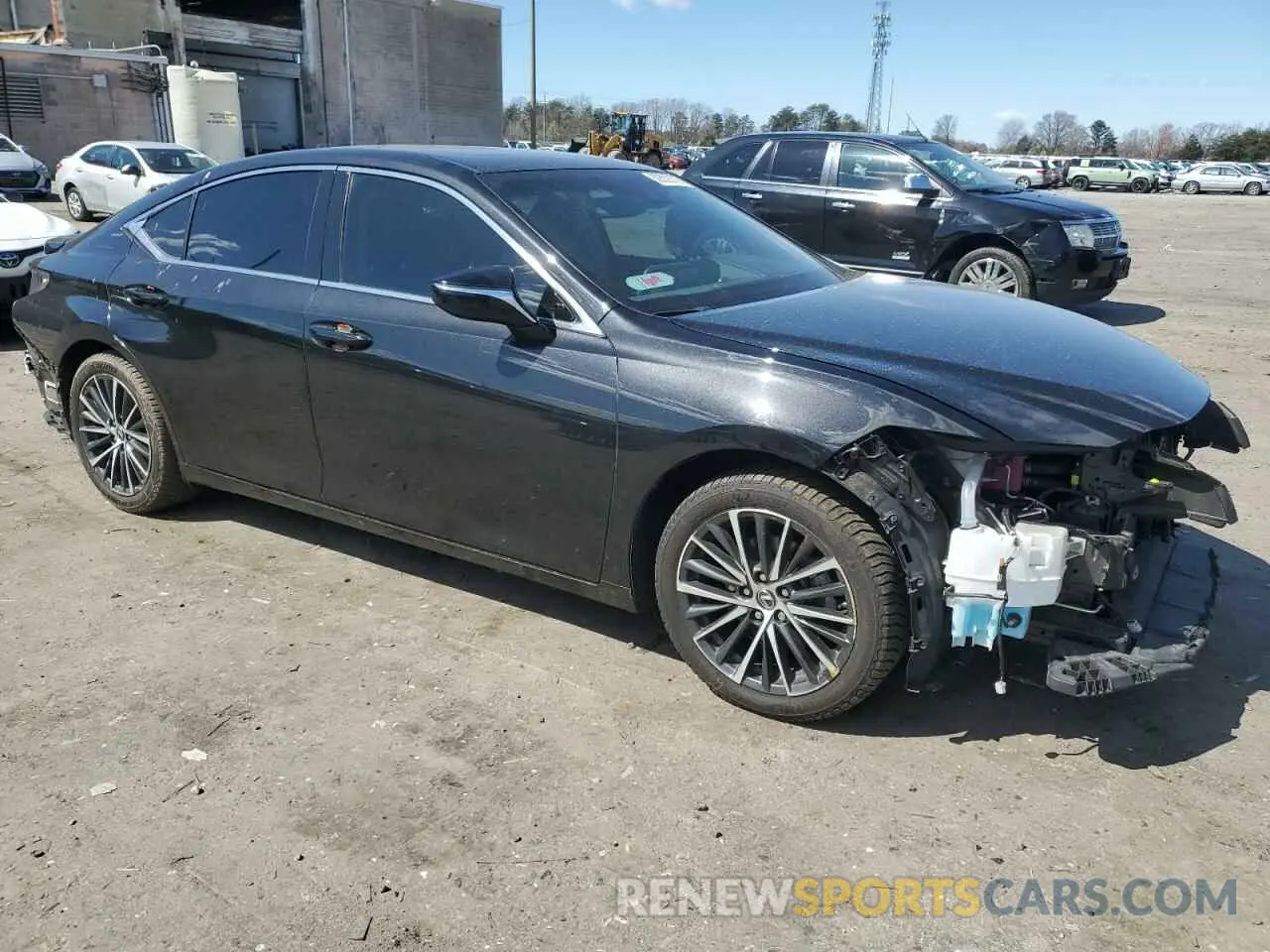 4 Photograph of a damaged car 58ADA1C14PU033552 LEXUS ES300 2023