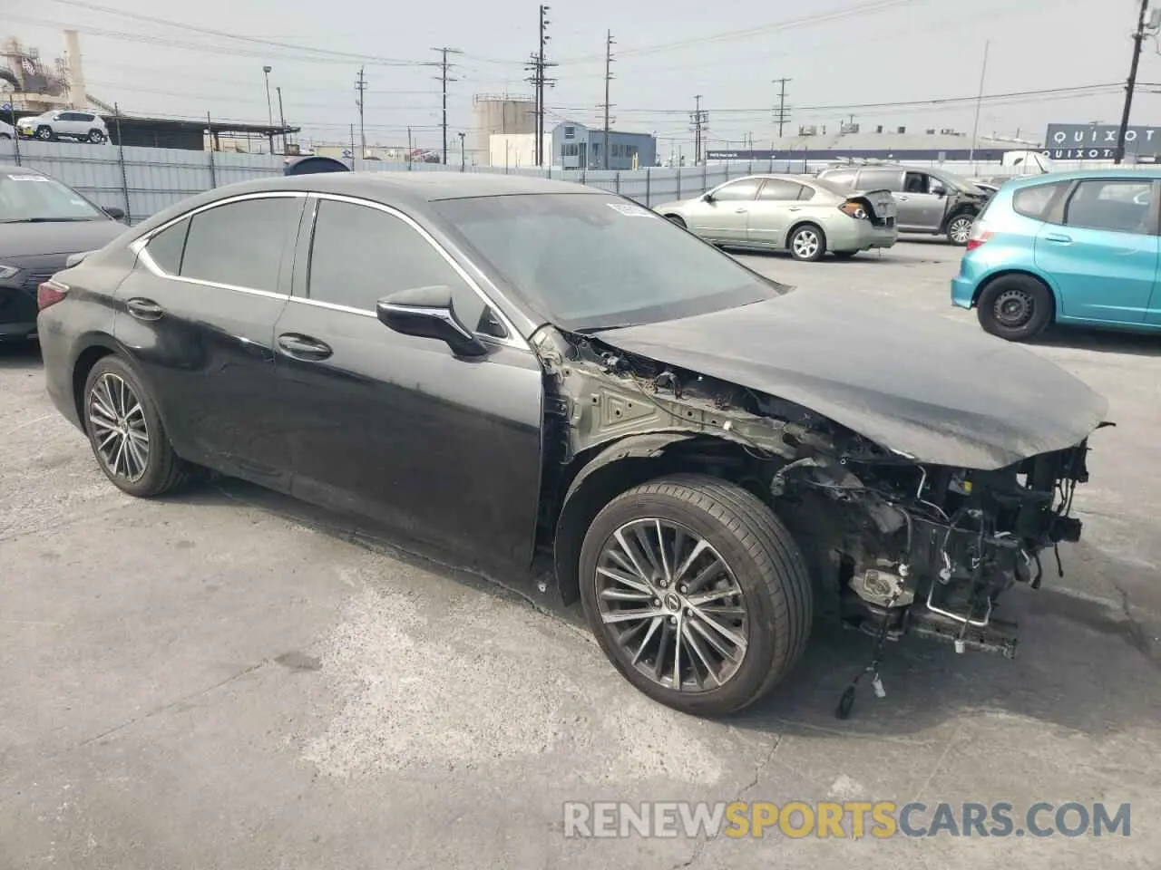 4 Фотография поврежденного автомобиля 58ADA1C17PU030550 LEXUS ES300 2023
