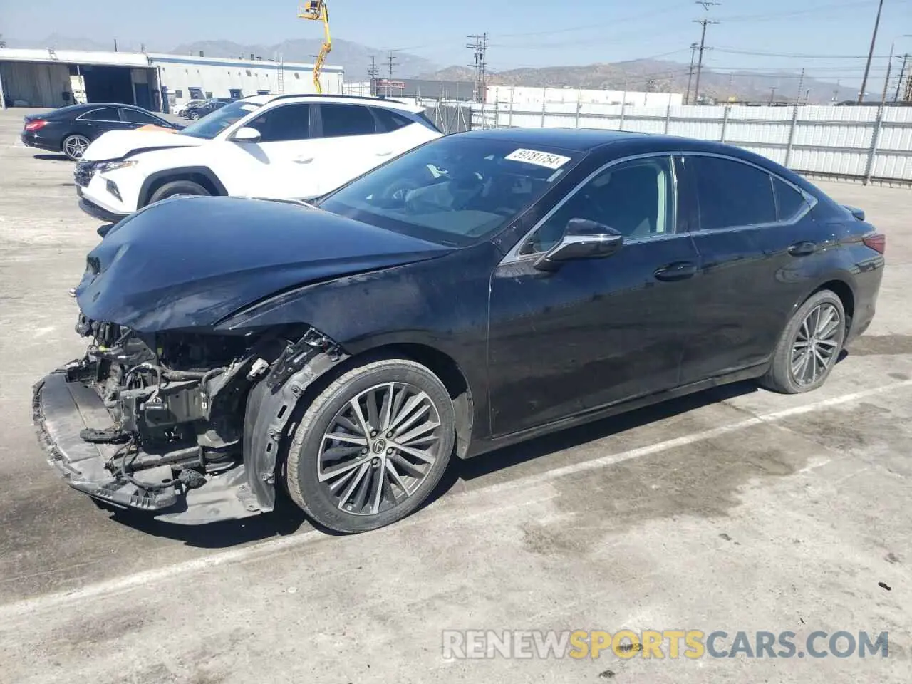 1 Photograph of a damaged car 58ADA1C18PU027236 LEXUS ES300 2023