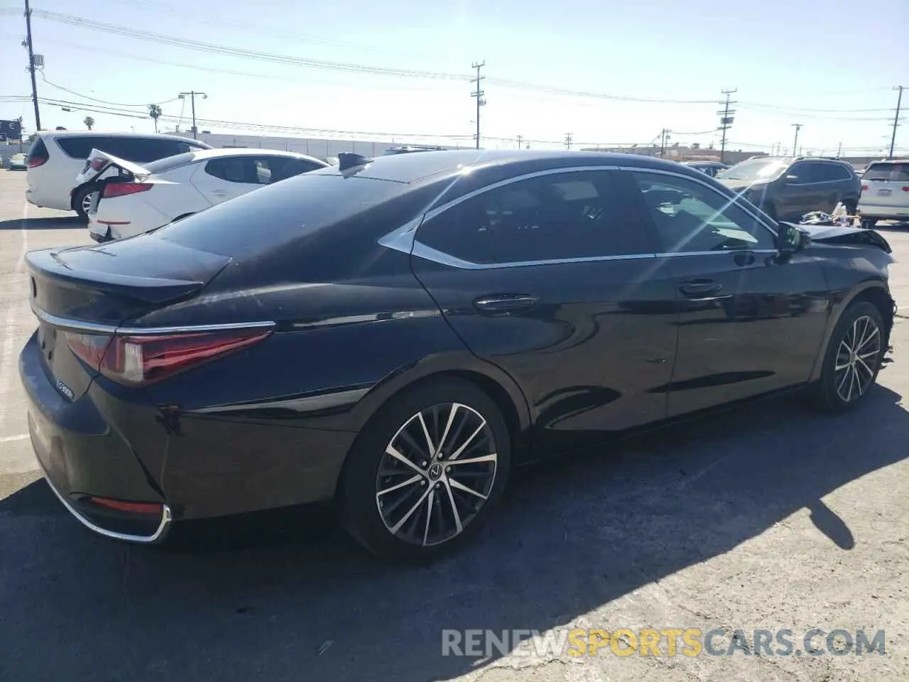 3 Photograph of a damaged car 58ADA1C18PU027236 LEXUS ES300 2023