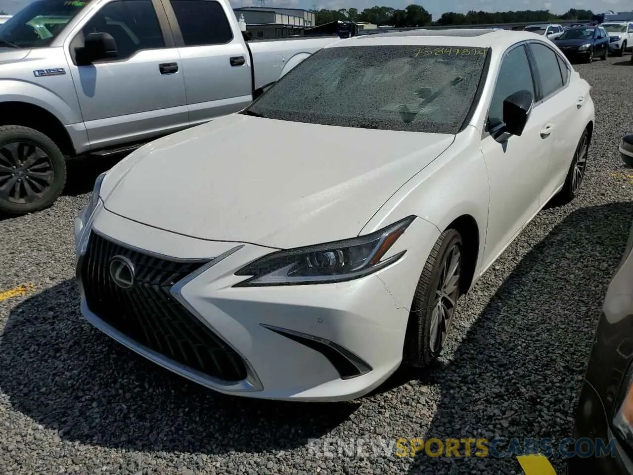 1 Photograph of a damaged car 58ADA1C18PU035224 LEXUS ES300 2023