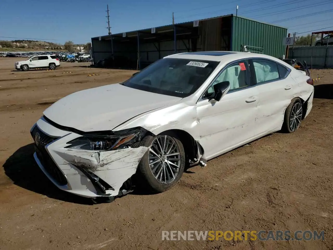 1 Photograph of a damaged car 58ADA1C11RU042633 LEXUS ES300 2024