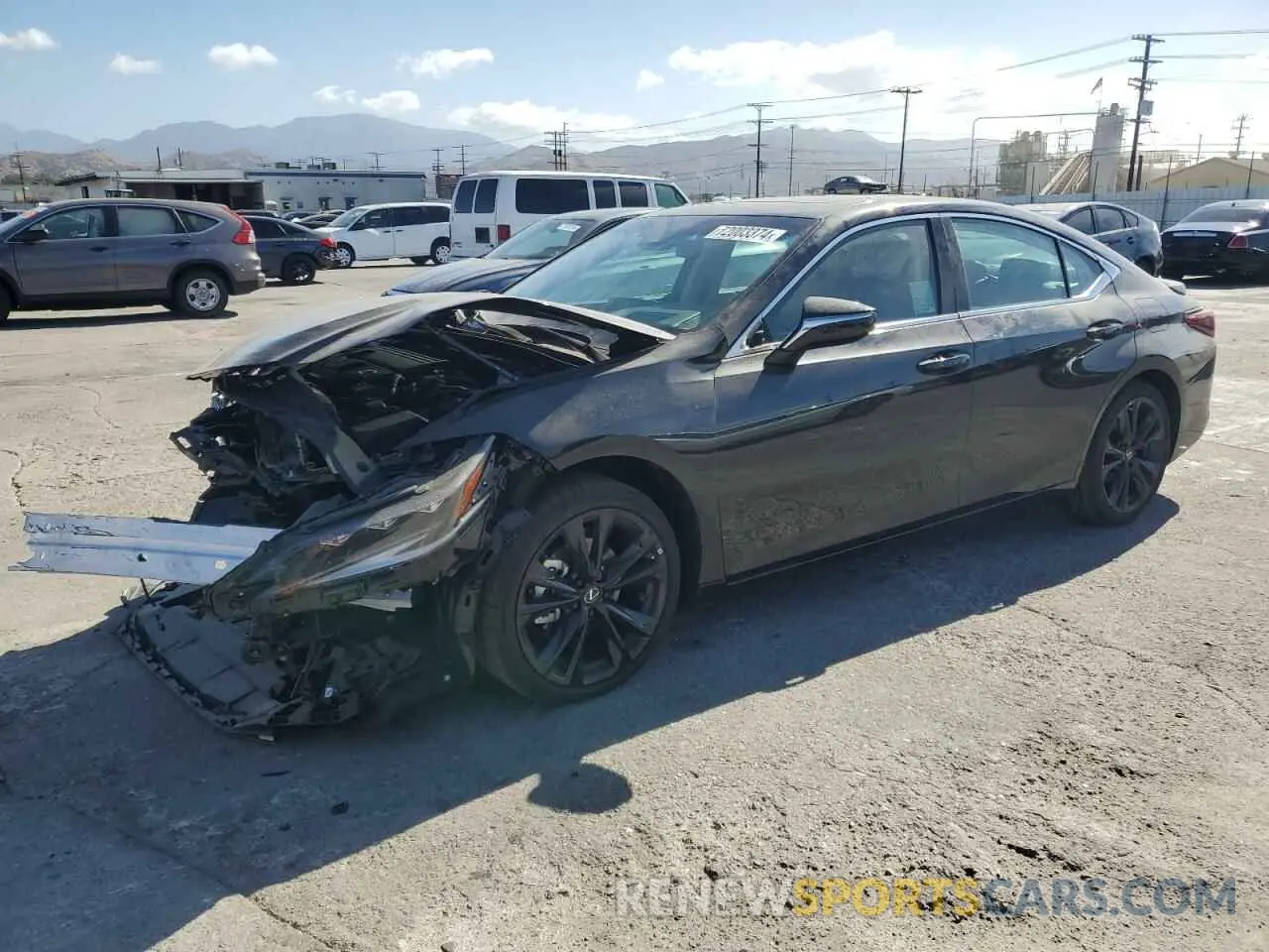 1 Photograph of a damaged car 58ADA1C12RU051454 LEXUS ES300 2024