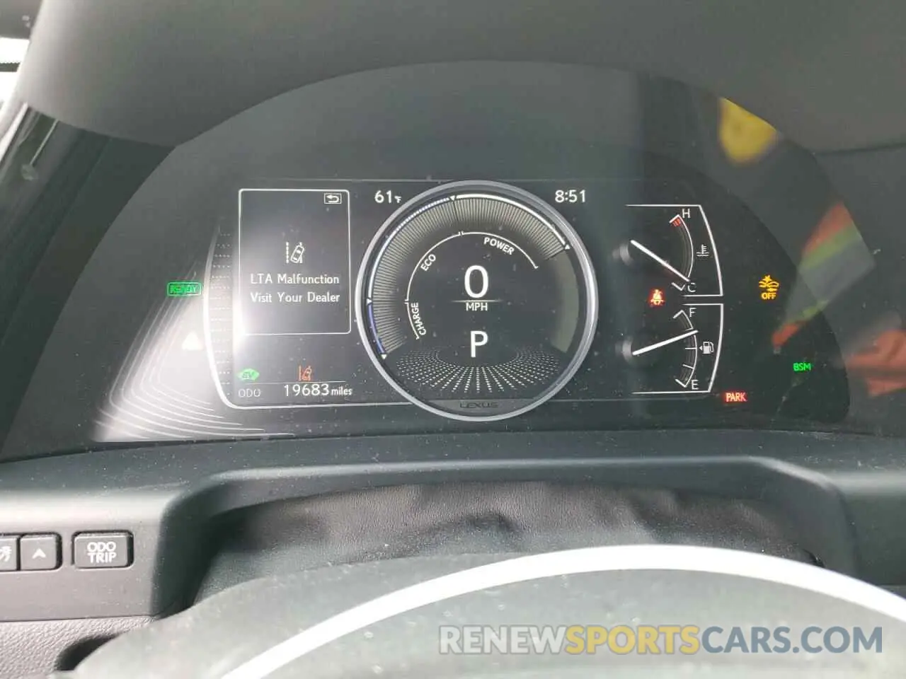 9 Фотография поврежденного автомобиля 58ADA1C16RU048069 LEXUS ES300 2024