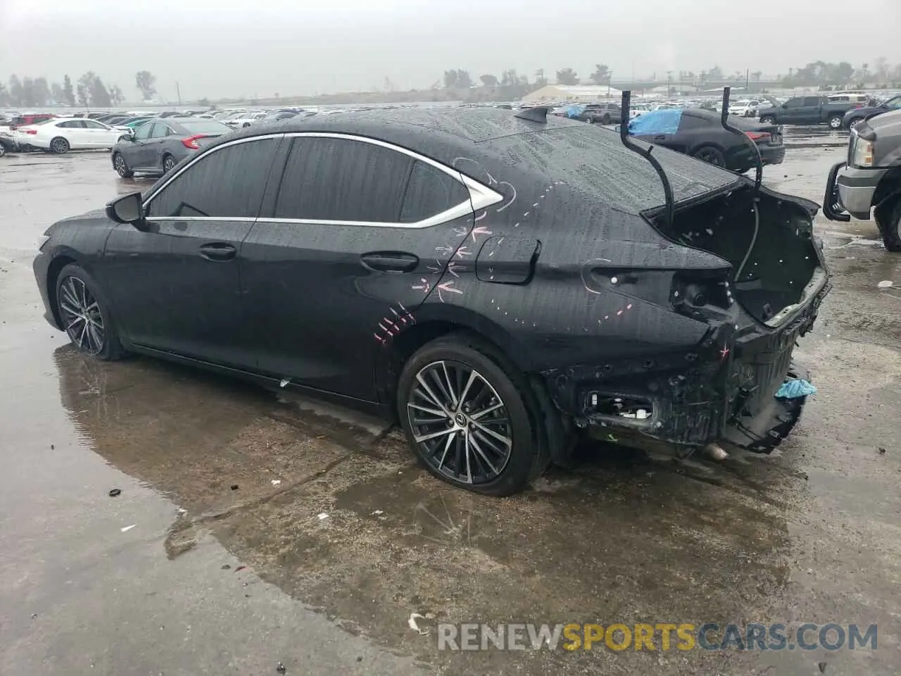 2 Фотография поврежденного автомобиля 58ADA1C19RU041651 LEXUS ES300 2024